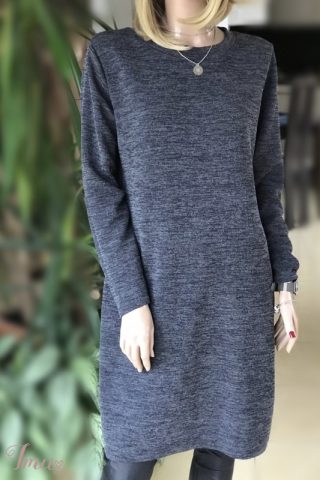 imusau.lt | parduodama Trikotažinė melanžinė suknelė, L